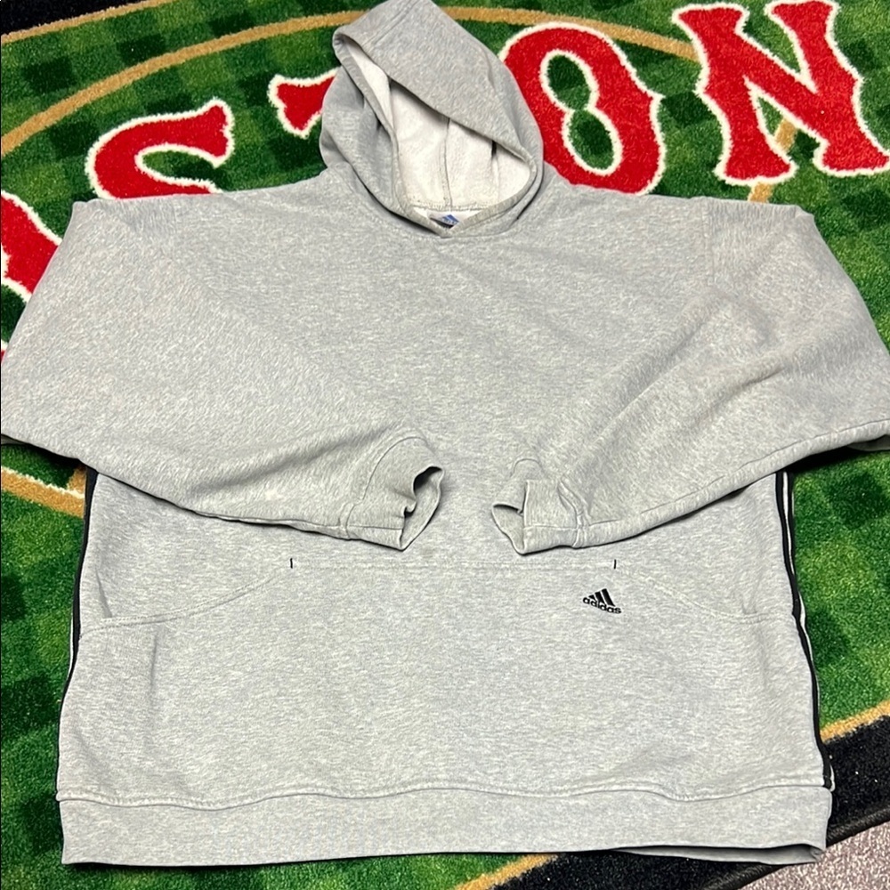 Vintage Adidas Sweatshirt Adult L Hoodie 90s Pullover